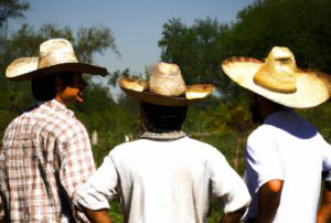 ¿Cuántos trabajadores agrícolas hay en California y cuáles son sus nacionalidades?